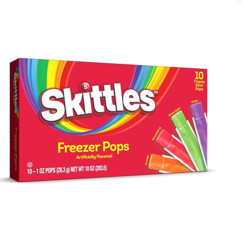 Skittles assorted ice bars - skittles,